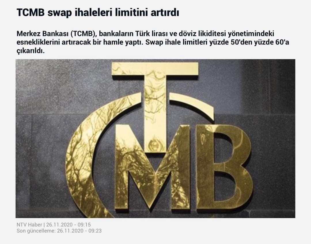 Türkiye Cumhuriyet Merkez Bankası (TCMB), 22 Mayıs Tarihli Talimatıyla ...